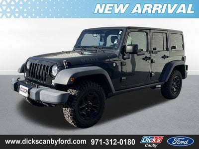 2018 Jeep Wrangler JK Unlimited Willys Wheeler