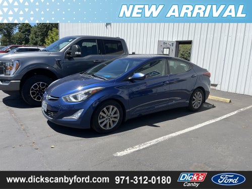 2016 Hyundai Elantra SE