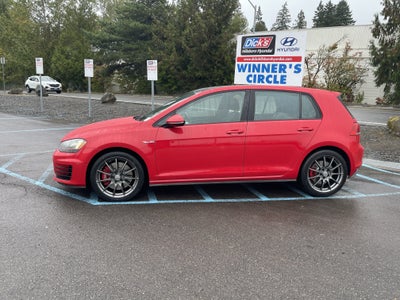 2016 Volkswagen Golf GTI S w/Performance Pkg