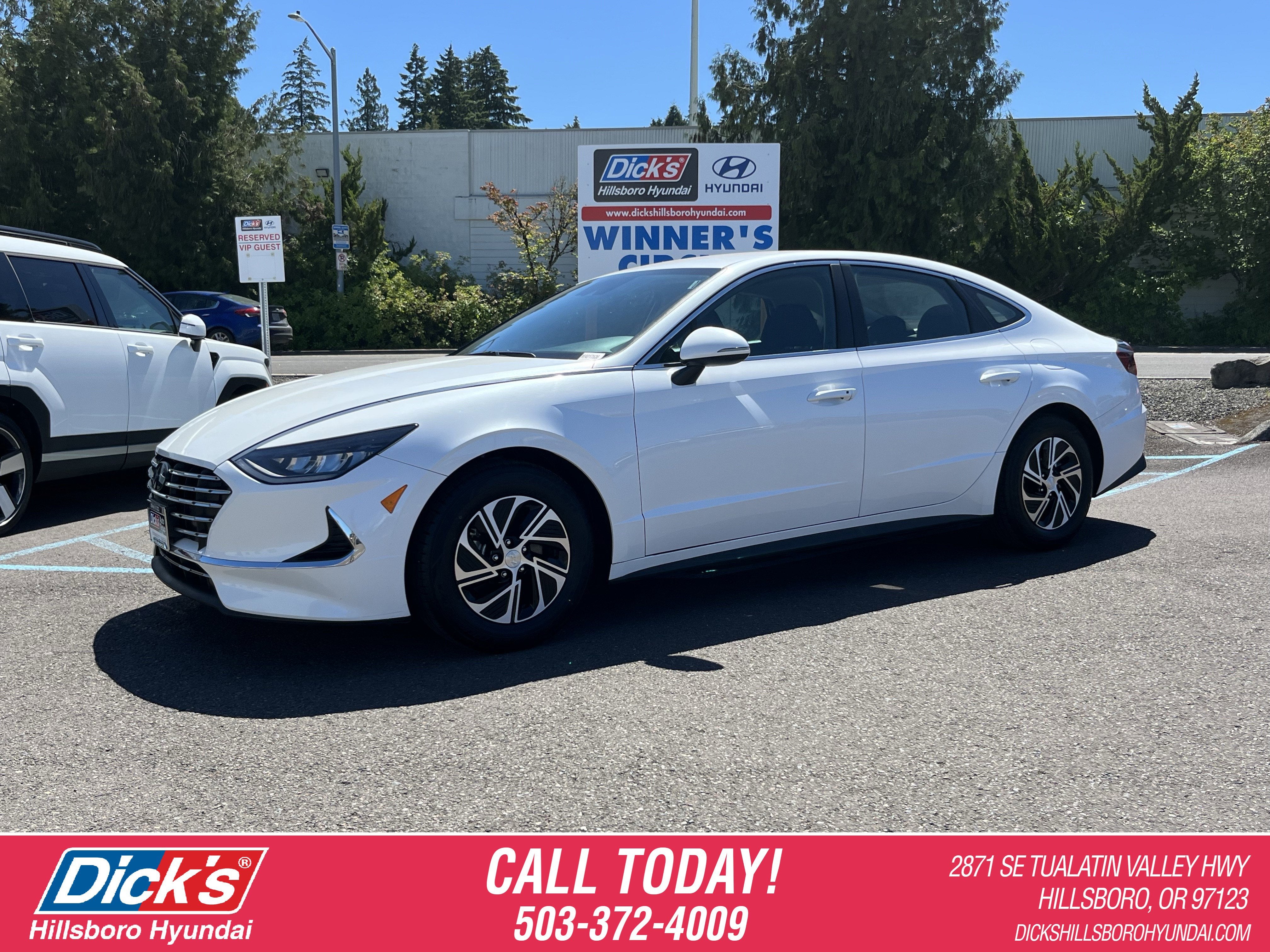 2021 Hyundai Sonata Hybrid Blue