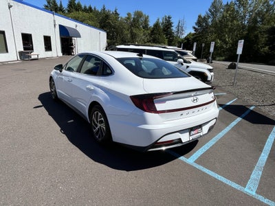 2021 Hyundai Sonata Hybrid Blue
