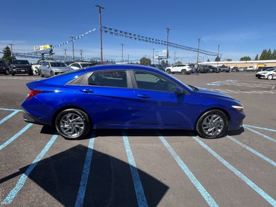 2025 Hyundai Elantra Hybrid Blue