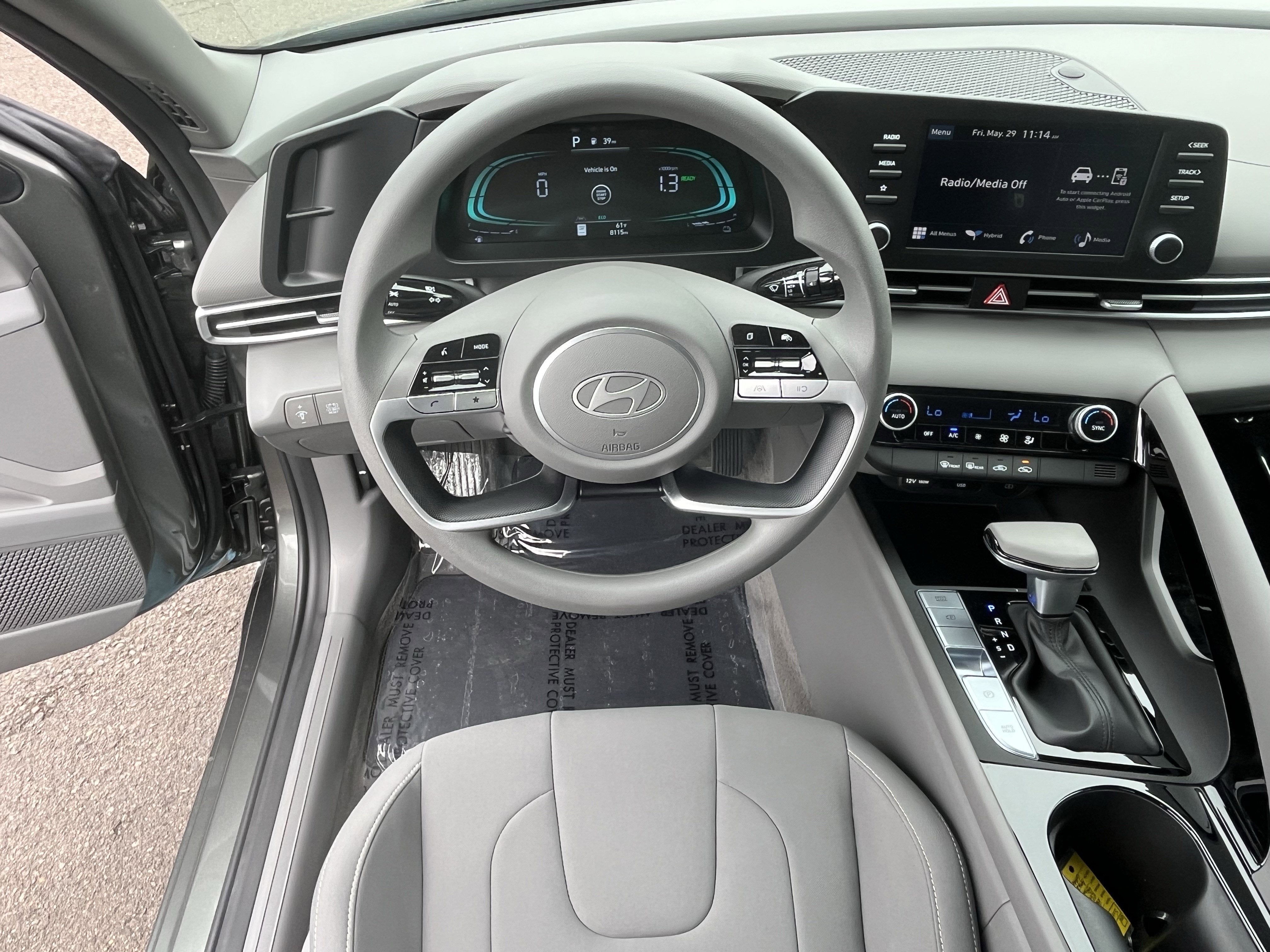 2025 Hyundai Elantra Hybrid Blue