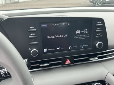 2025 Hyundai Elantra Hybrid Blue