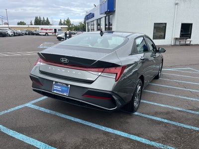 2025 Hyundai Elantra Hybrid Blue