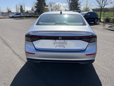 2025 Honda Accord Sedan SE