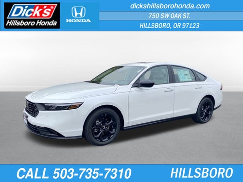 2025 Honda Accord Sedan SE