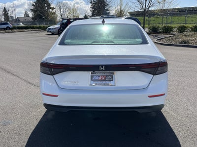 2025 Honda Accord Sedan SE