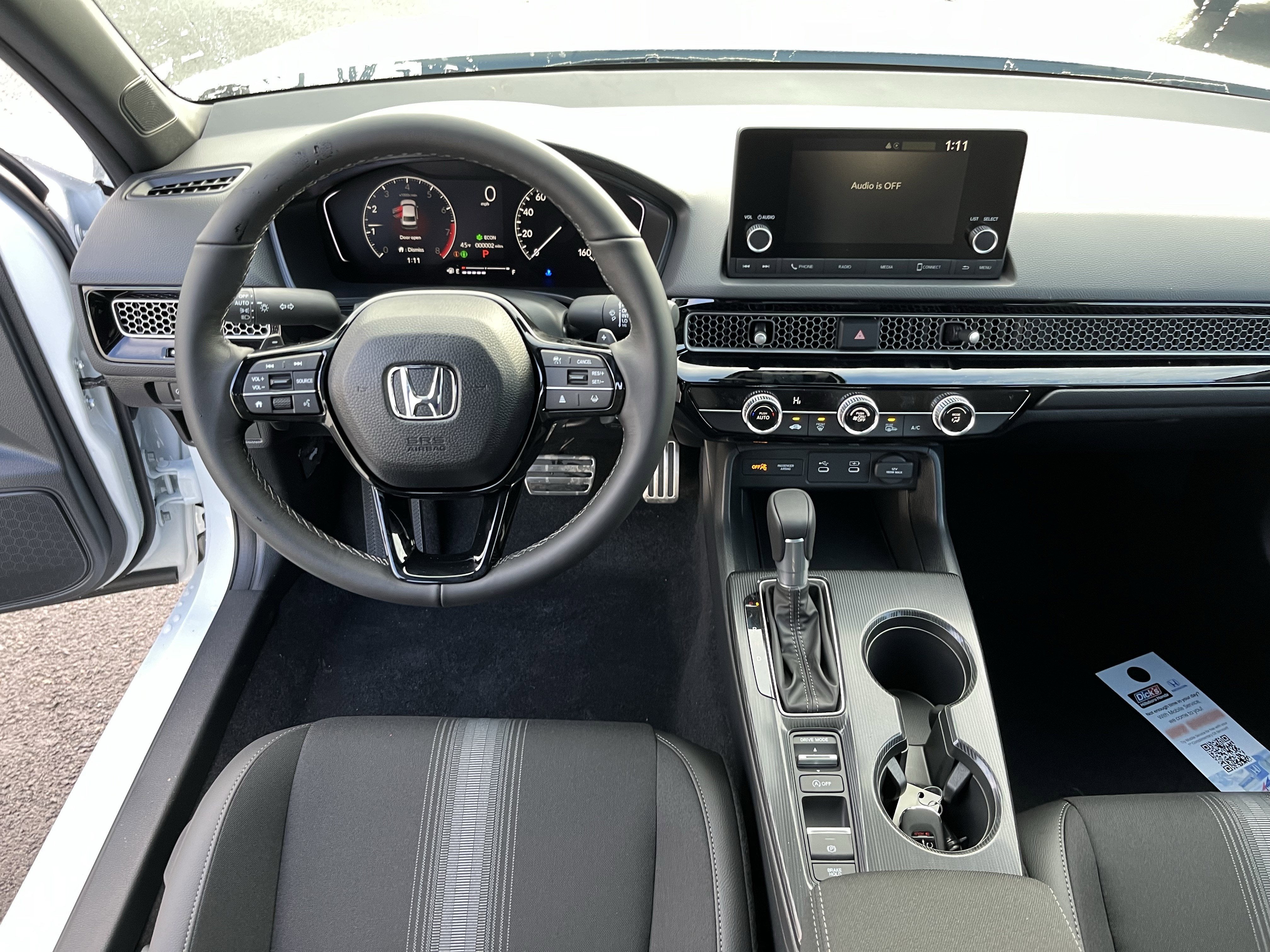 2026 Honda Civic Sedan Sport