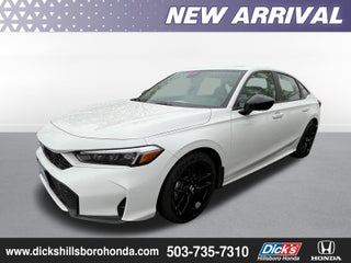 2025 Honda Civic Sedan Hybrid Sport