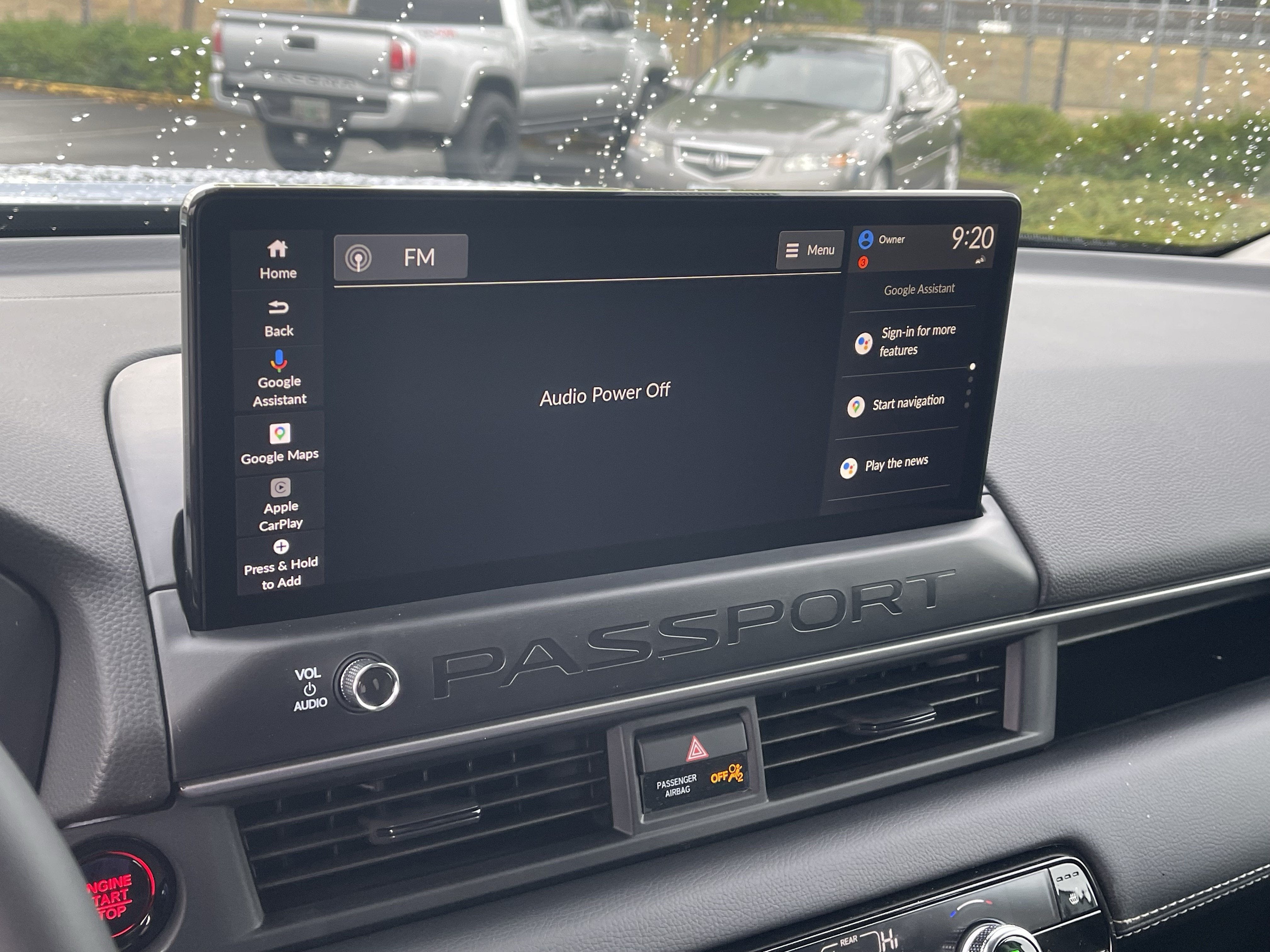 2026 Honda Passport RTL Towing