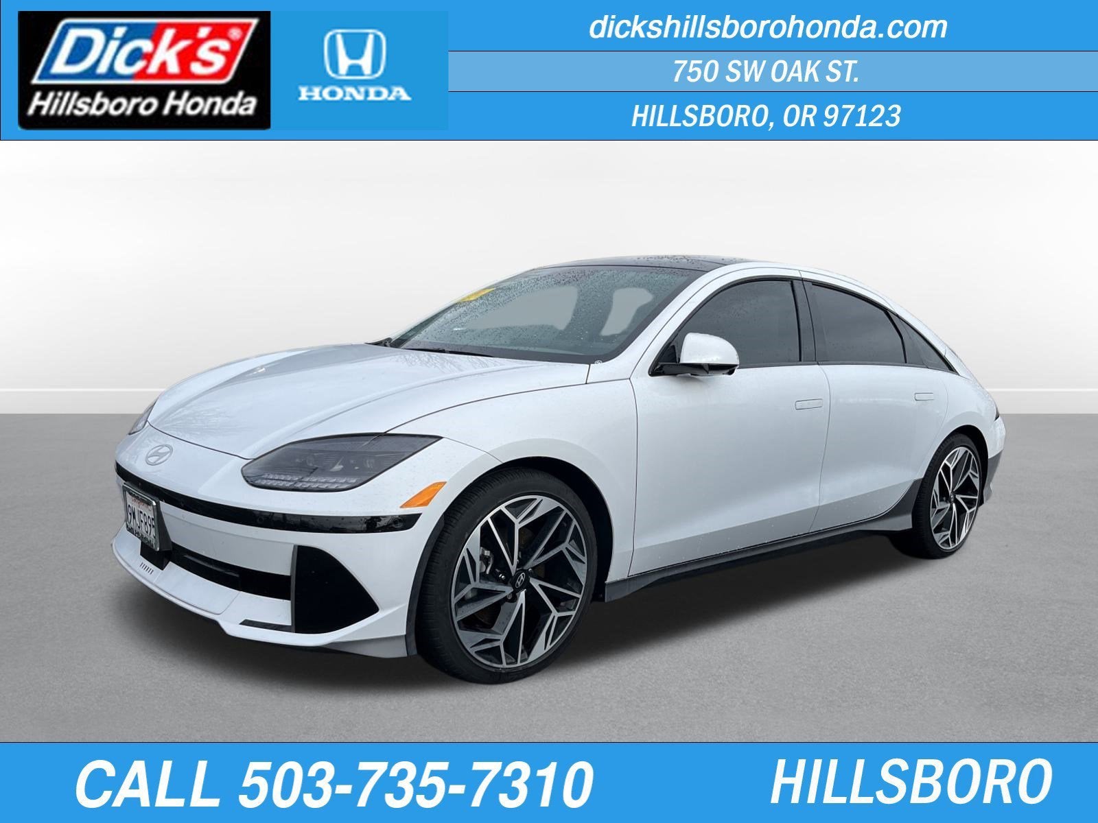 Used 2024 Hyundai IONIQ 6 Limited with VIN KMHM54AA0RA074037 for sale in Hillsboro, OR