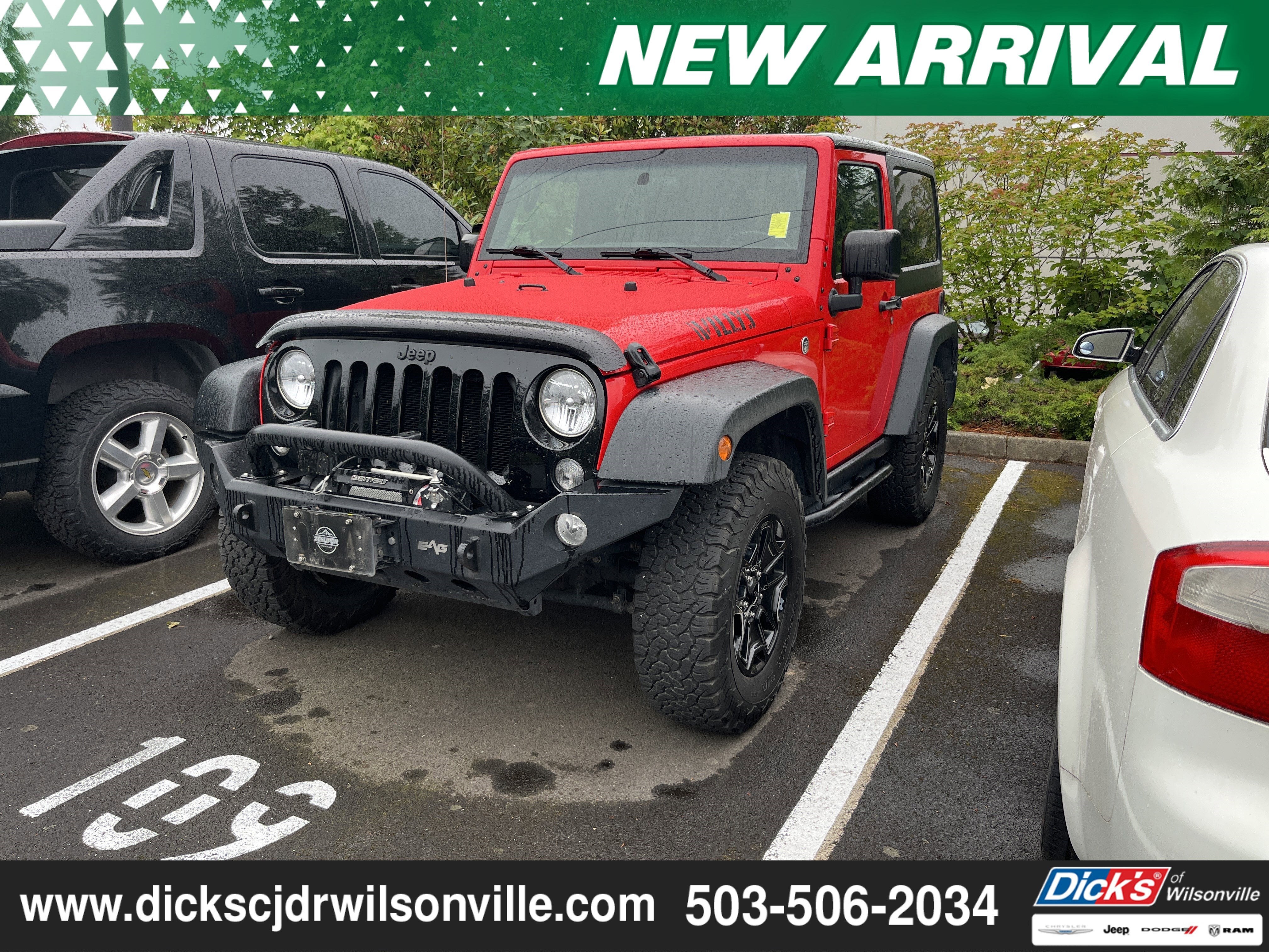 2016 Jeep Wrangler Willys Wheeler