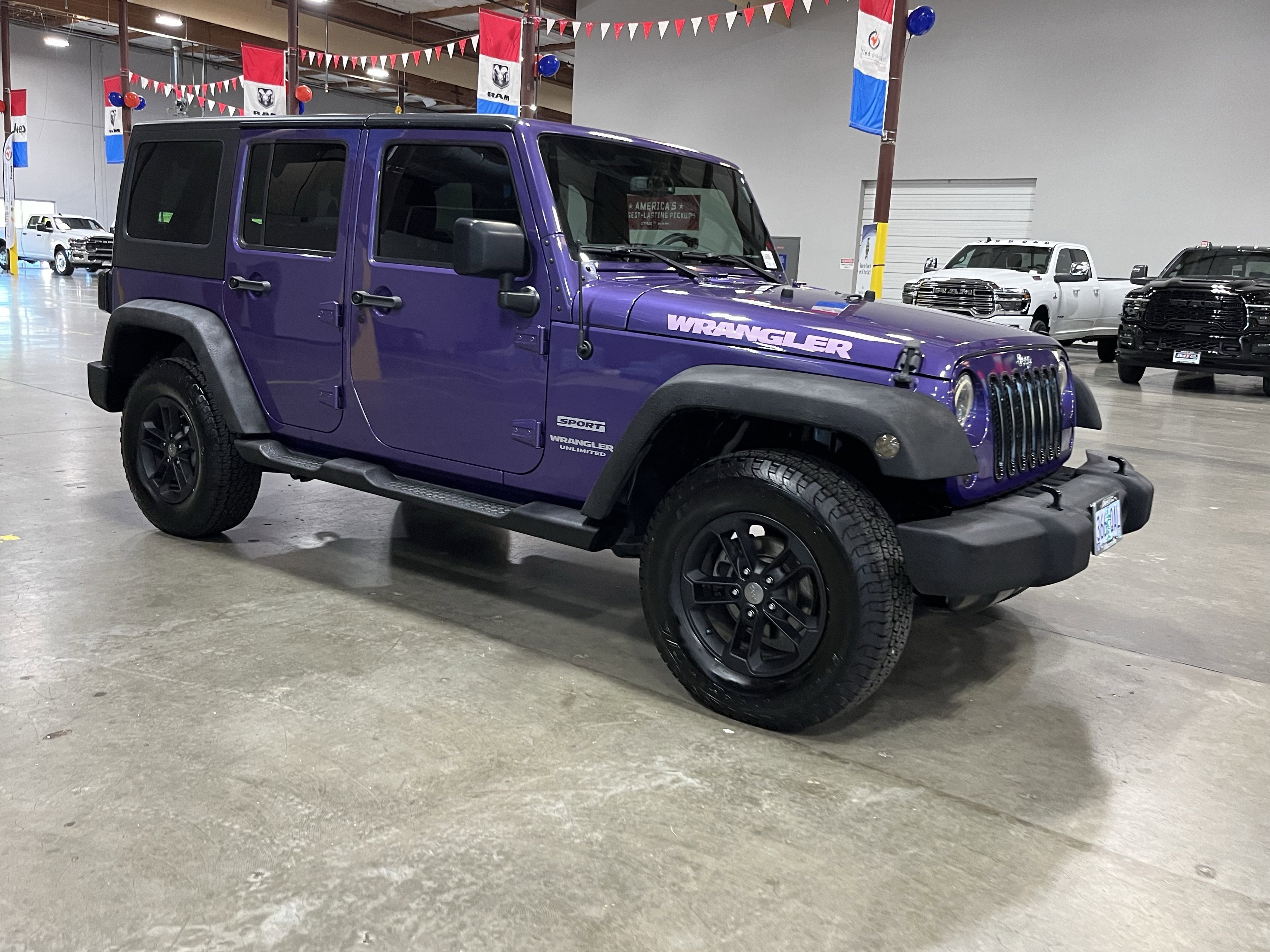 2017 Jeep Wrangler Unlimited Sport