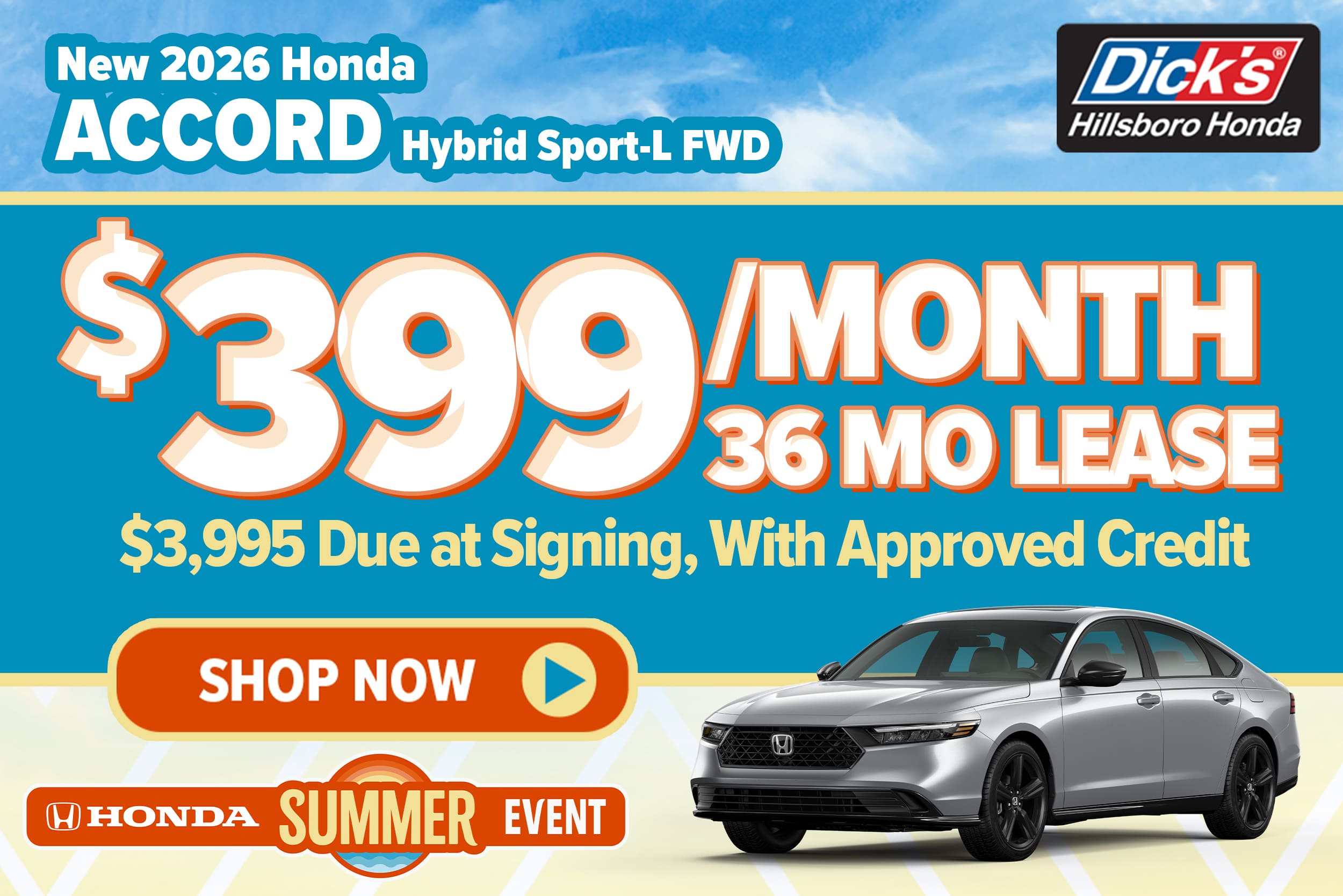 New 2026 Honda Accord Hybrid