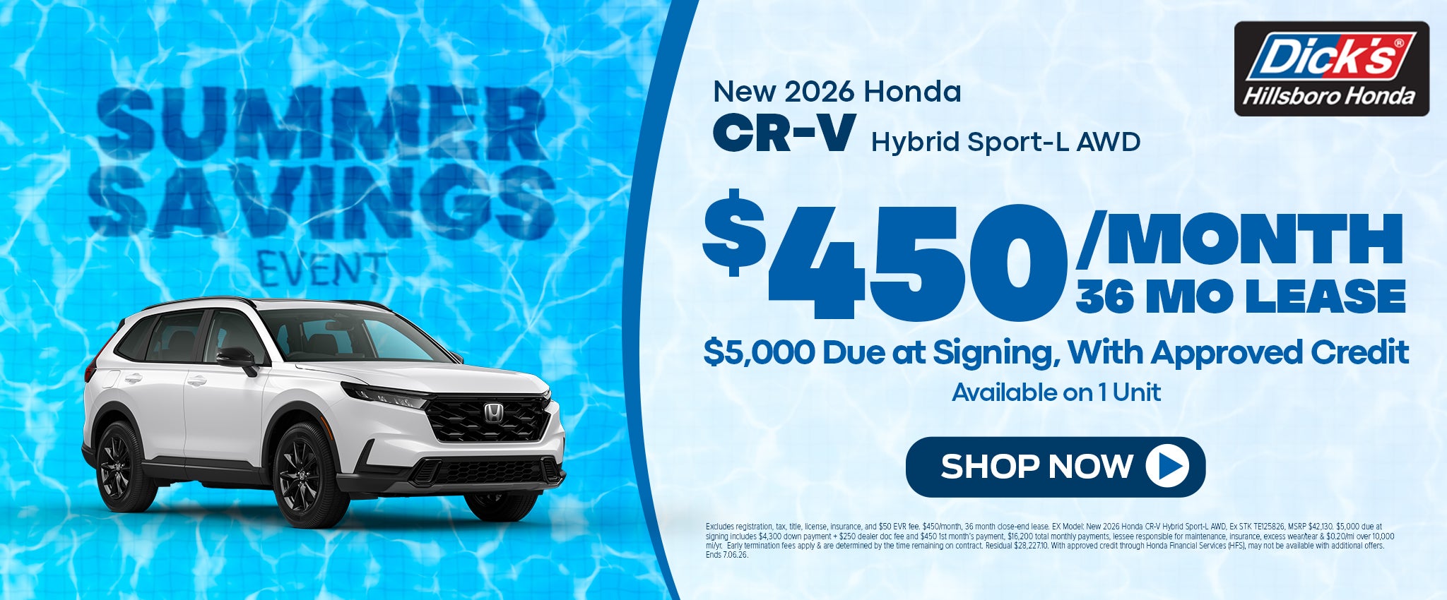 New 2026 Honda CR-V Hybrid Sport-L in Hillsboro, OR