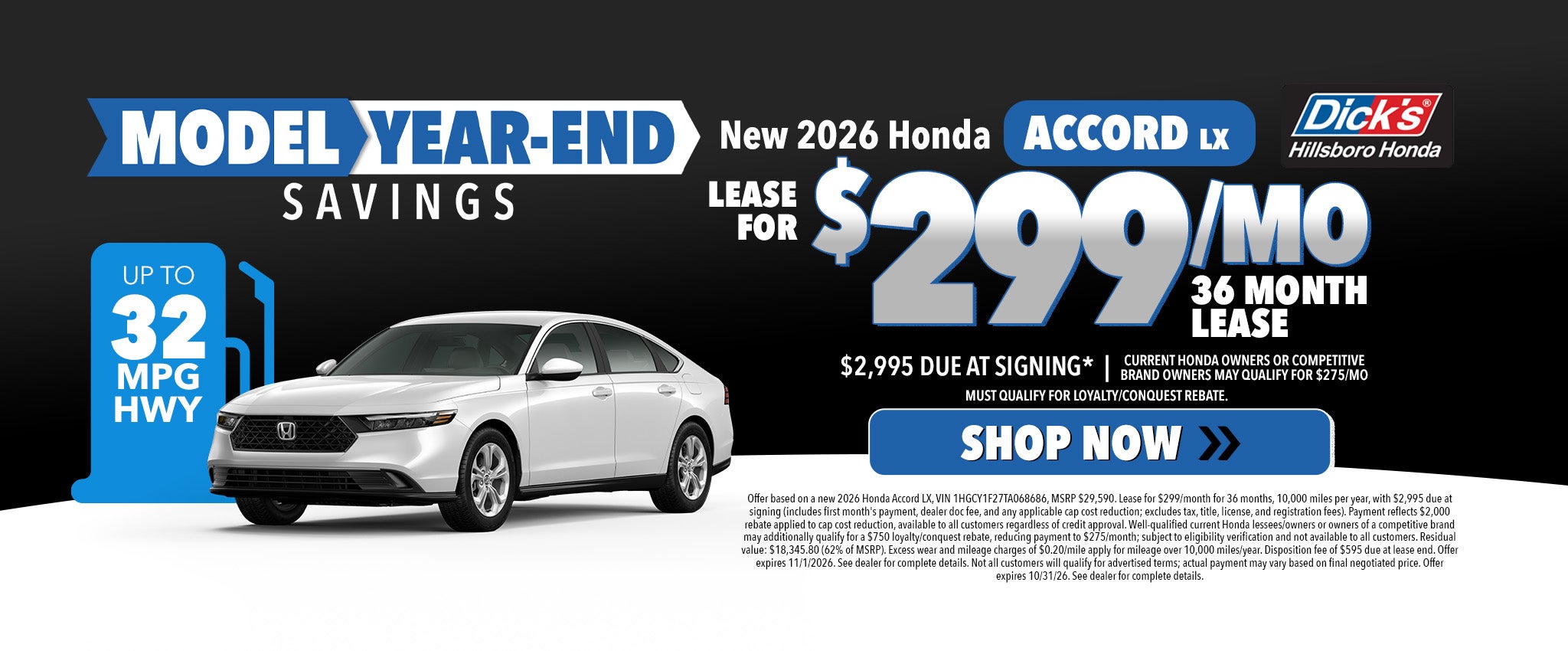  Model Year End Saving Event ACCORD MOBILE