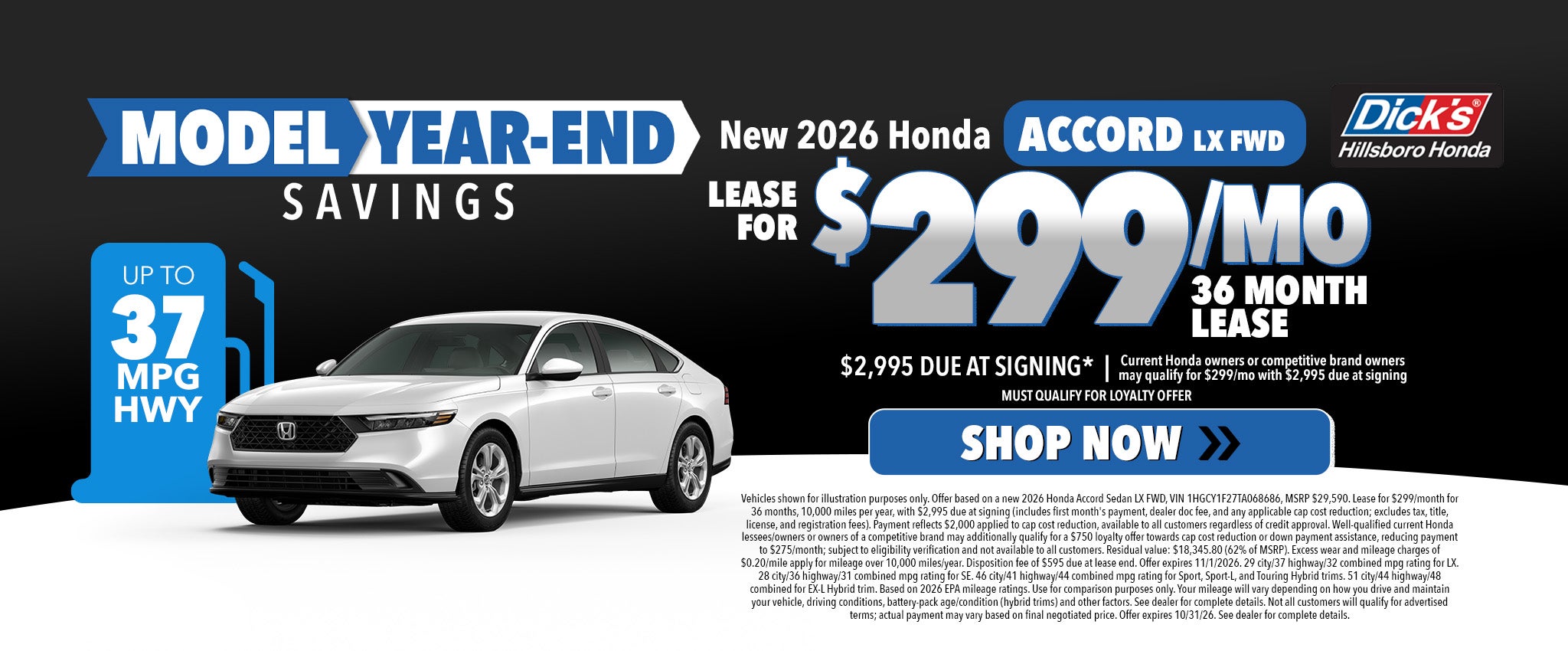  Model Year End Saving Event ACCORD MOBILE