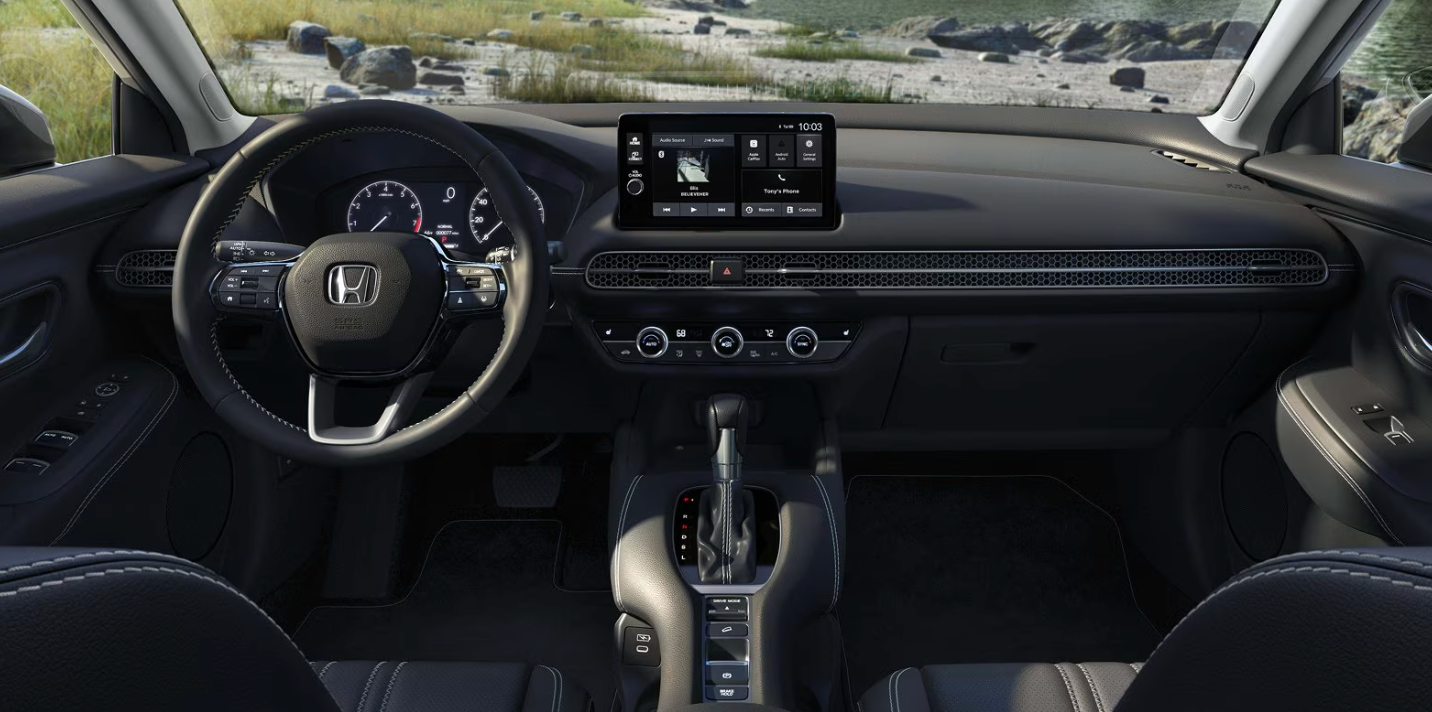 Interior of new 2026 Honda HR-V for sale near Portland, OR
