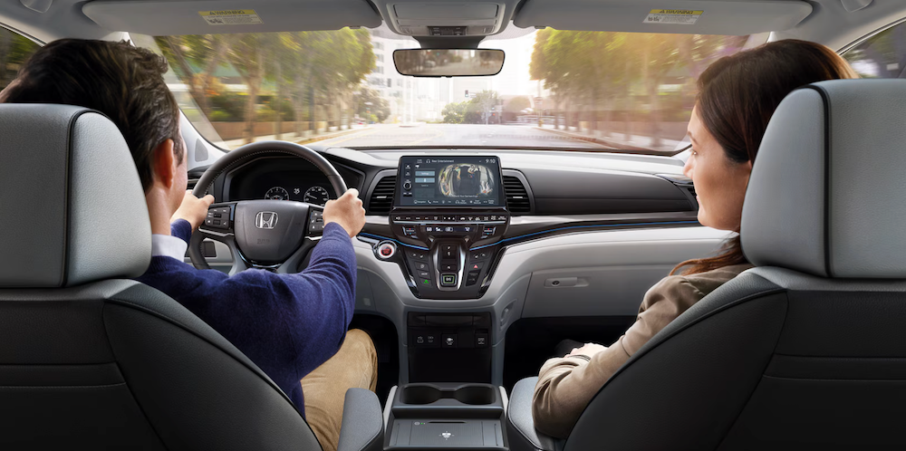 Interior of new 2027 Honda Odyssey in Hillsboro, OR