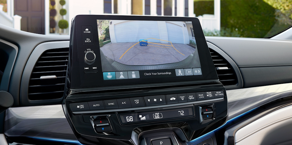 Rear view camera of 2027 Honda Odyssey in Hillsboro, OR