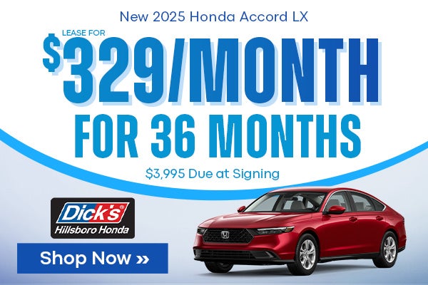 New 2025 Honda Accord LX Offer
